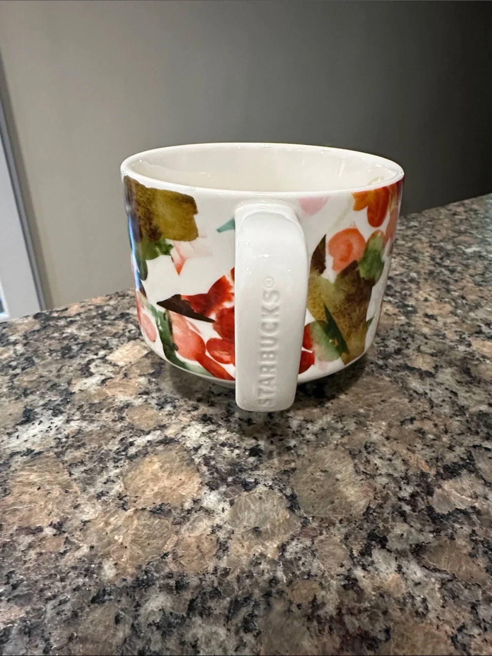 Starbucks 2014 Artisan Series Ceramic Coffee Mug “From Seed to Cherry”